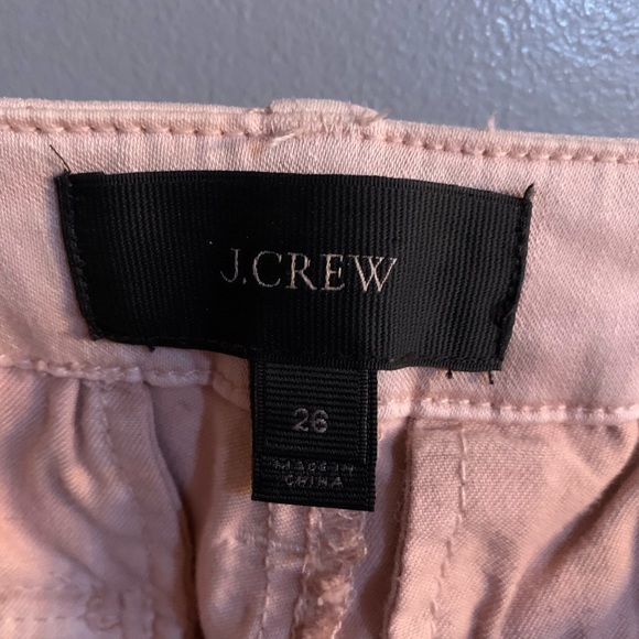 J.Crew women’s skinny cargo-style pants. Size 26. Light beige-pink - Picture 6 of 7